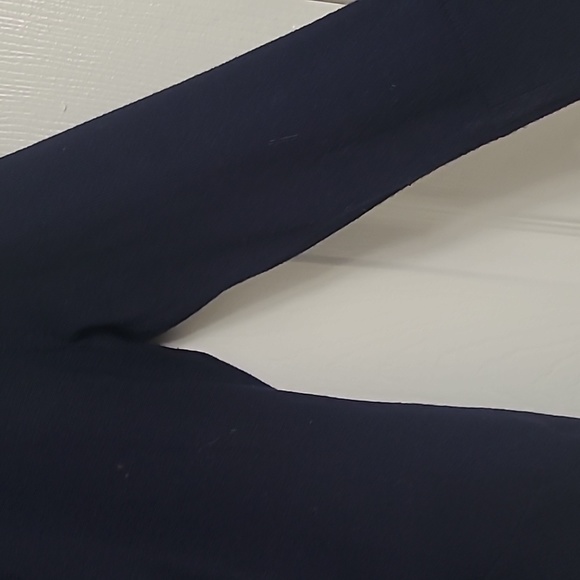 Seventh Avenue NY&C Tie Front Cardigan Sweater Navy M - Picture 4 of 5